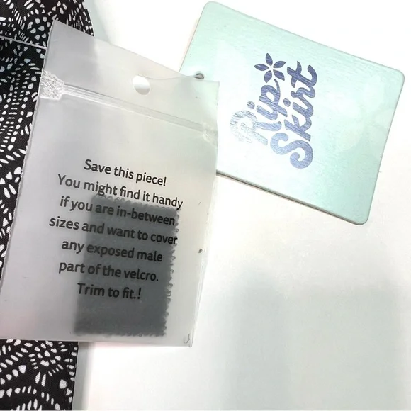 NWT Rip Skirt Black Pearl Batik Size Small - Picture 9 of 14